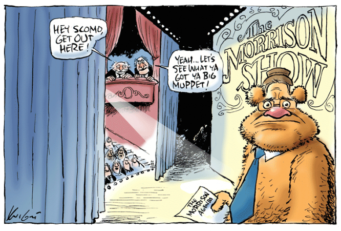 The Muppet Show by Mark Knight.