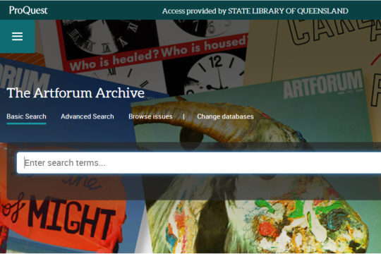 Artforum Archive
