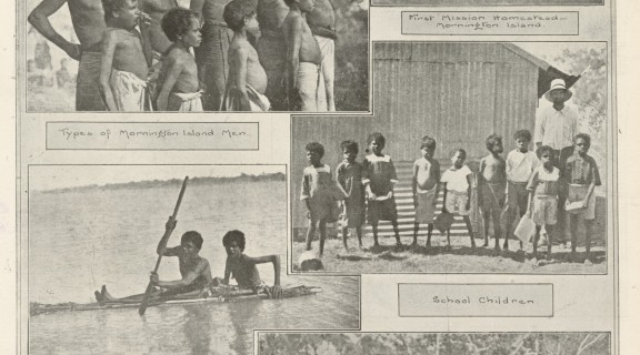 Page of six photos from 'The Queenslander Pictorial' 1917