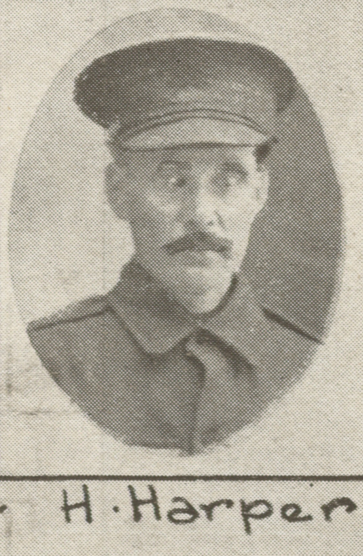 H. Harper one of the soldiers photographed in The Queenslander Pictorial supplement to The Queenslander 1917.