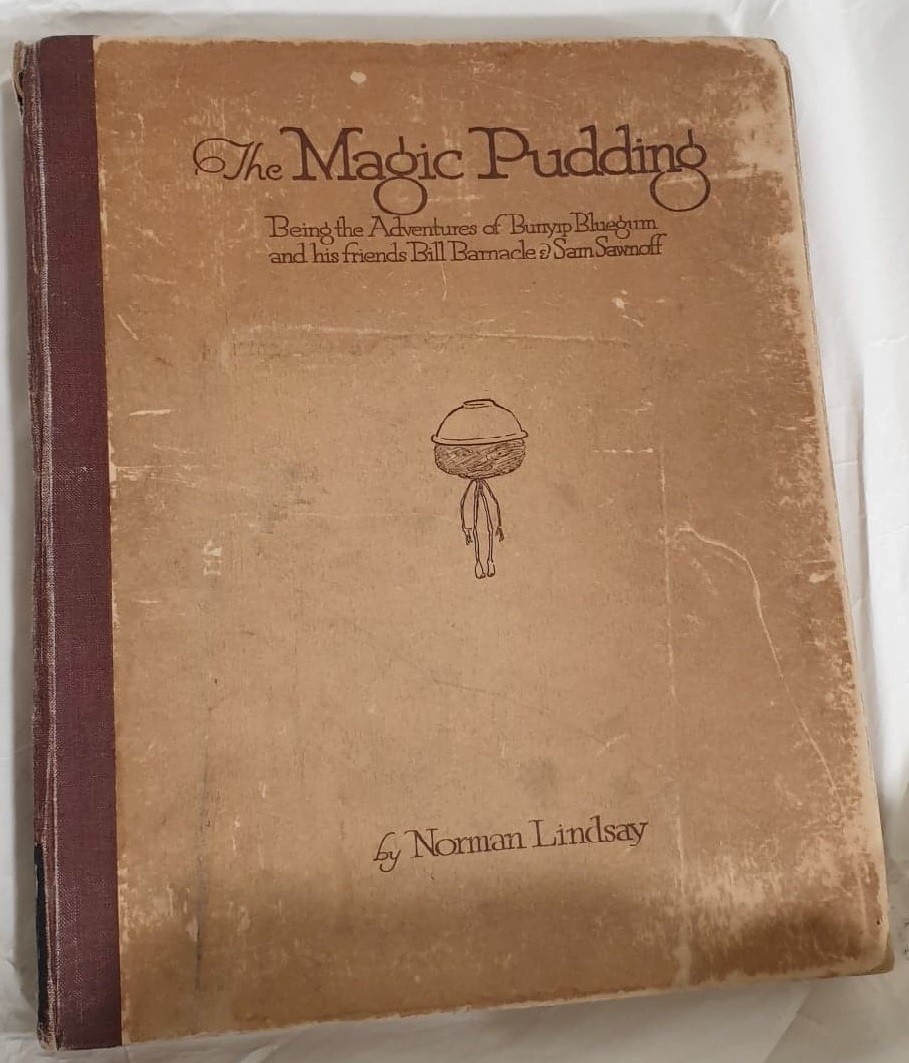 The Magic Pudding, written and illustrated by Norman Lindsay, c.1918.