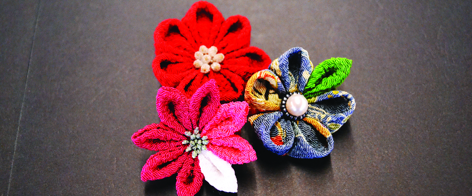 Kanzashi flowers Kanzashi flowers