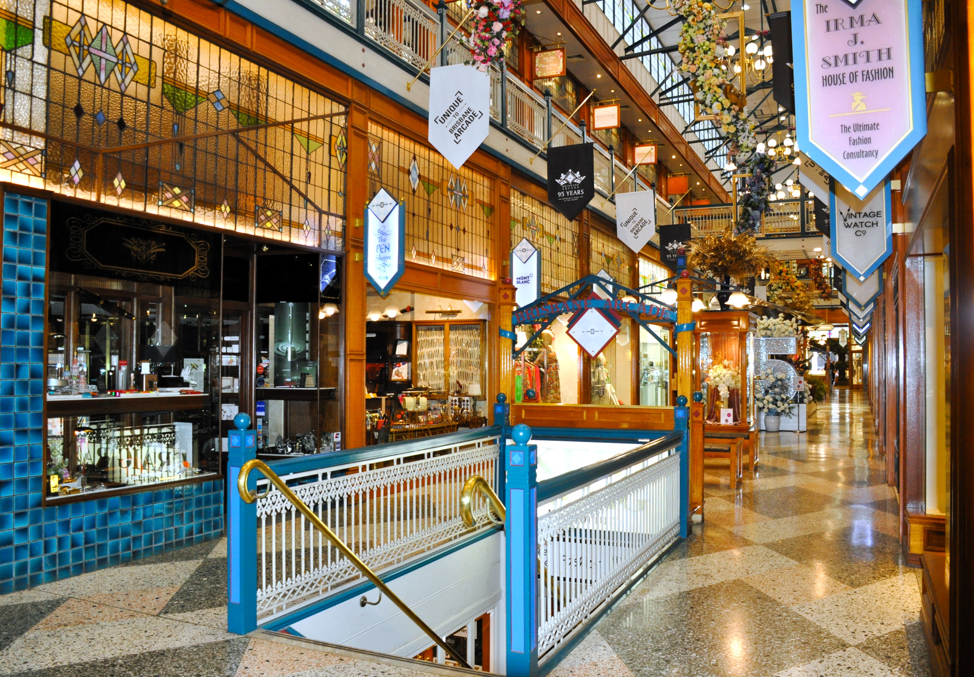 Brisbane Arcade Ground-Level Shop View