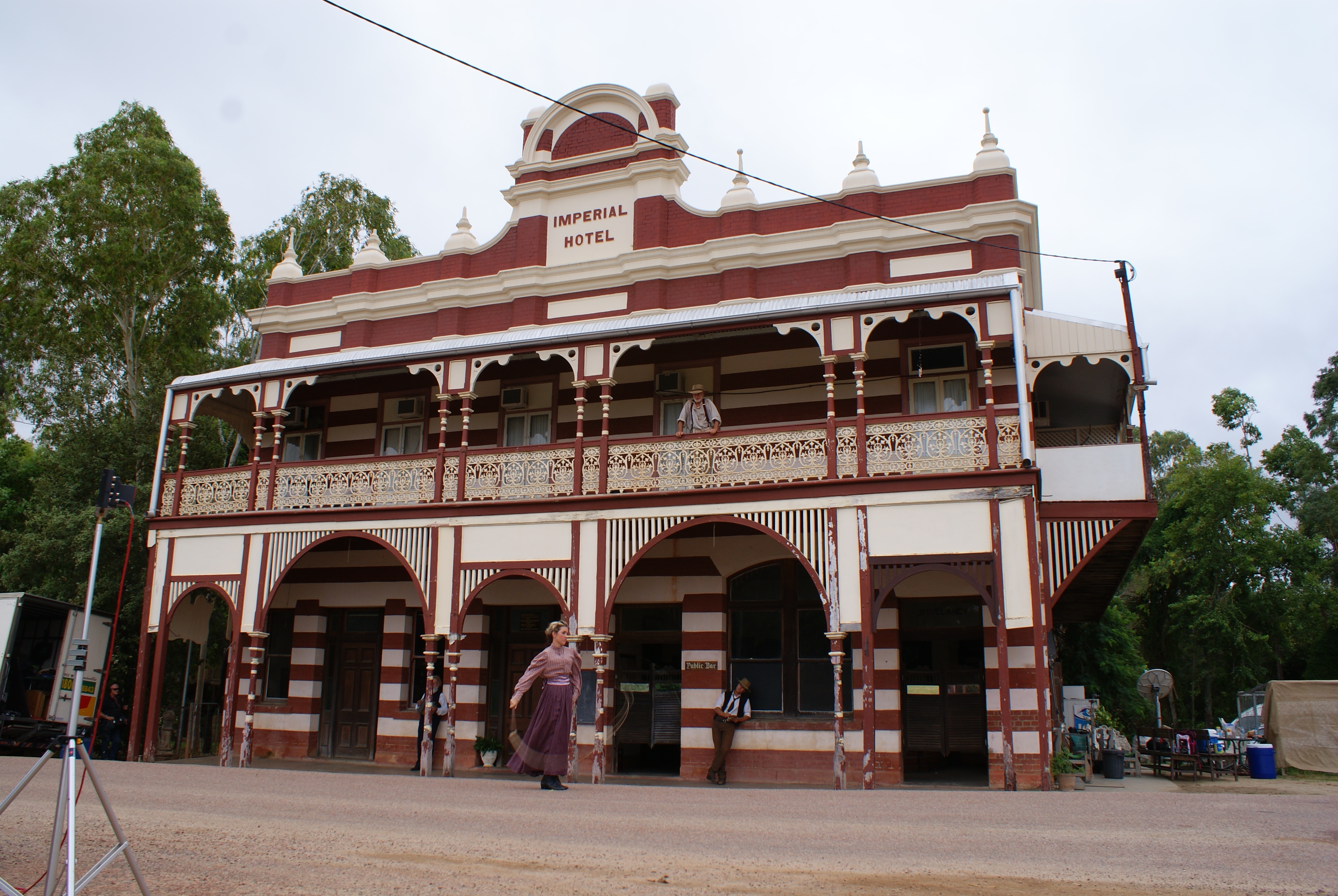 Scenes at the Imperial Hotel. 
