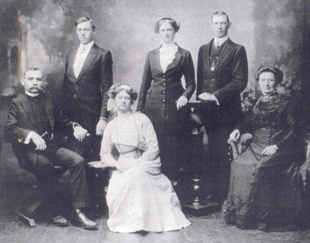 Sven Erik Gronlund and family 