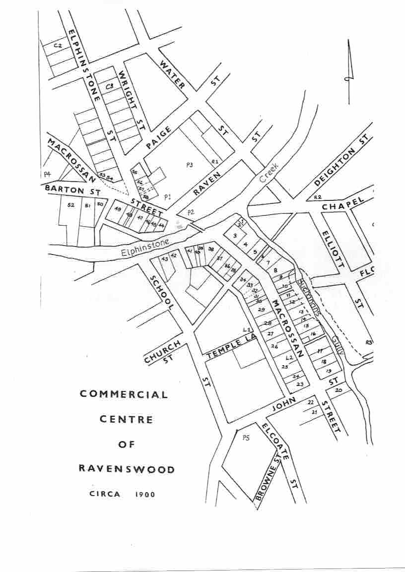 Commercial Centre of Ravenswood Circa 1890-1920