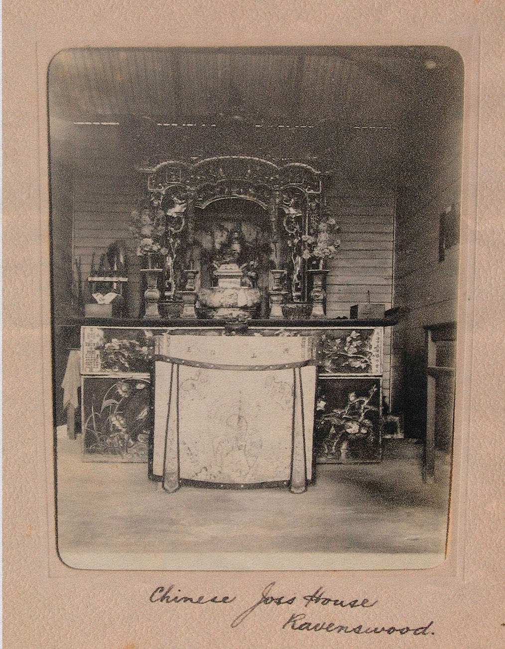 Joss House, Ravenswood 1911