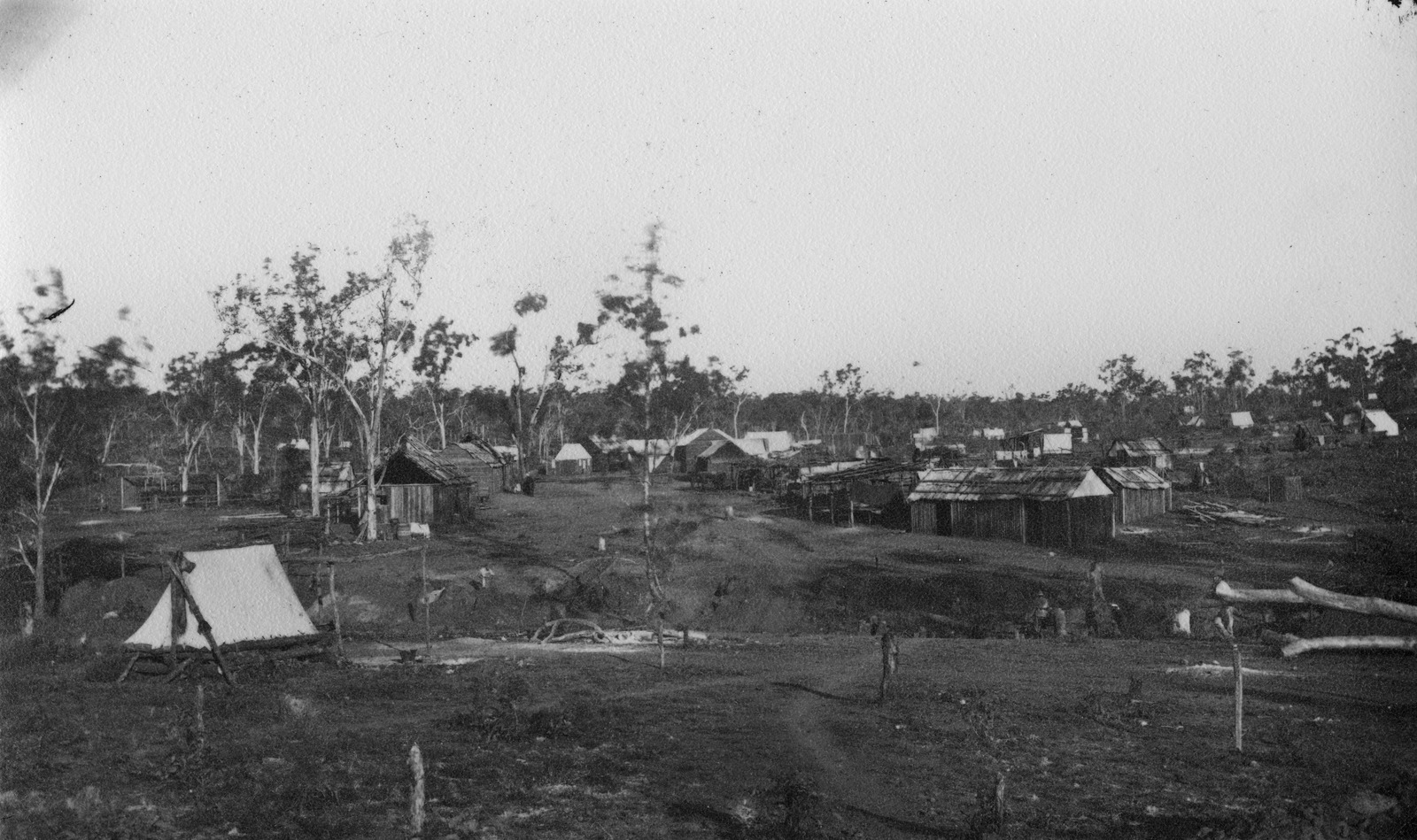 View of Ravenswood, Queensland, around 1870