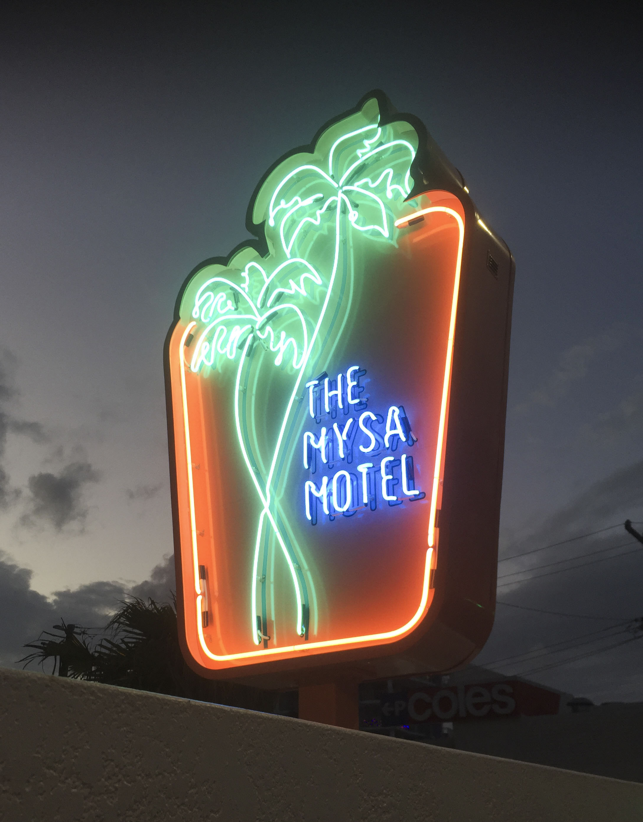 Mysa Motel Palm Beach, 2021. Photo courtesy of Robert Allen.