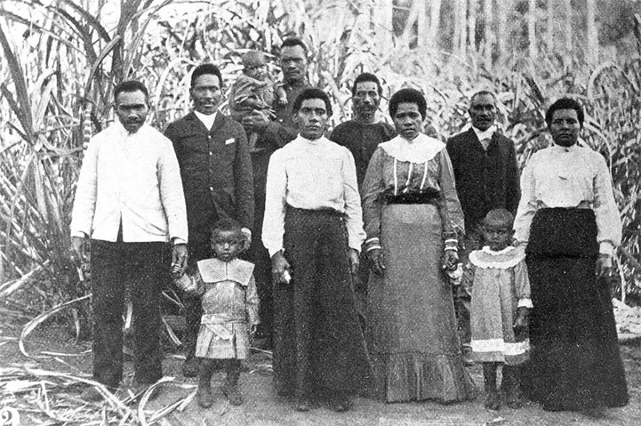 Australian South Sea Islanders at the Dillybar settlement near Nambour 