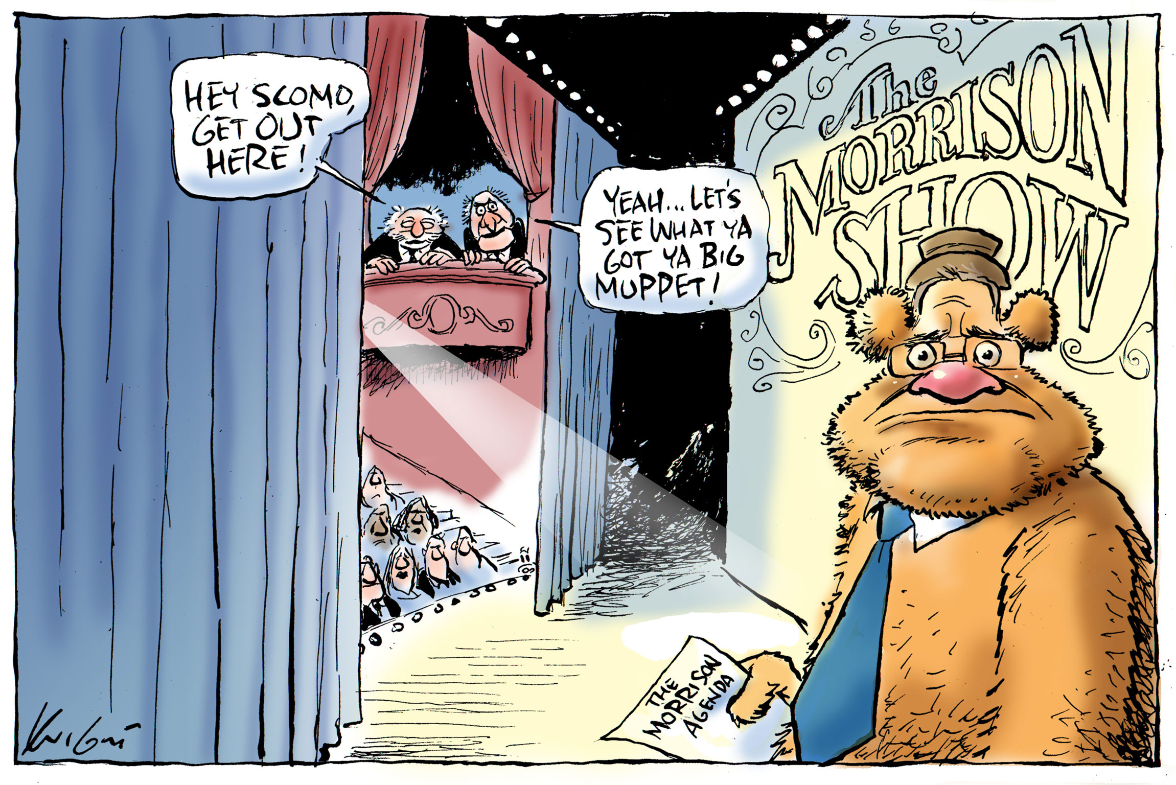 The Muppet Show by Mark Knight Behind the Lines