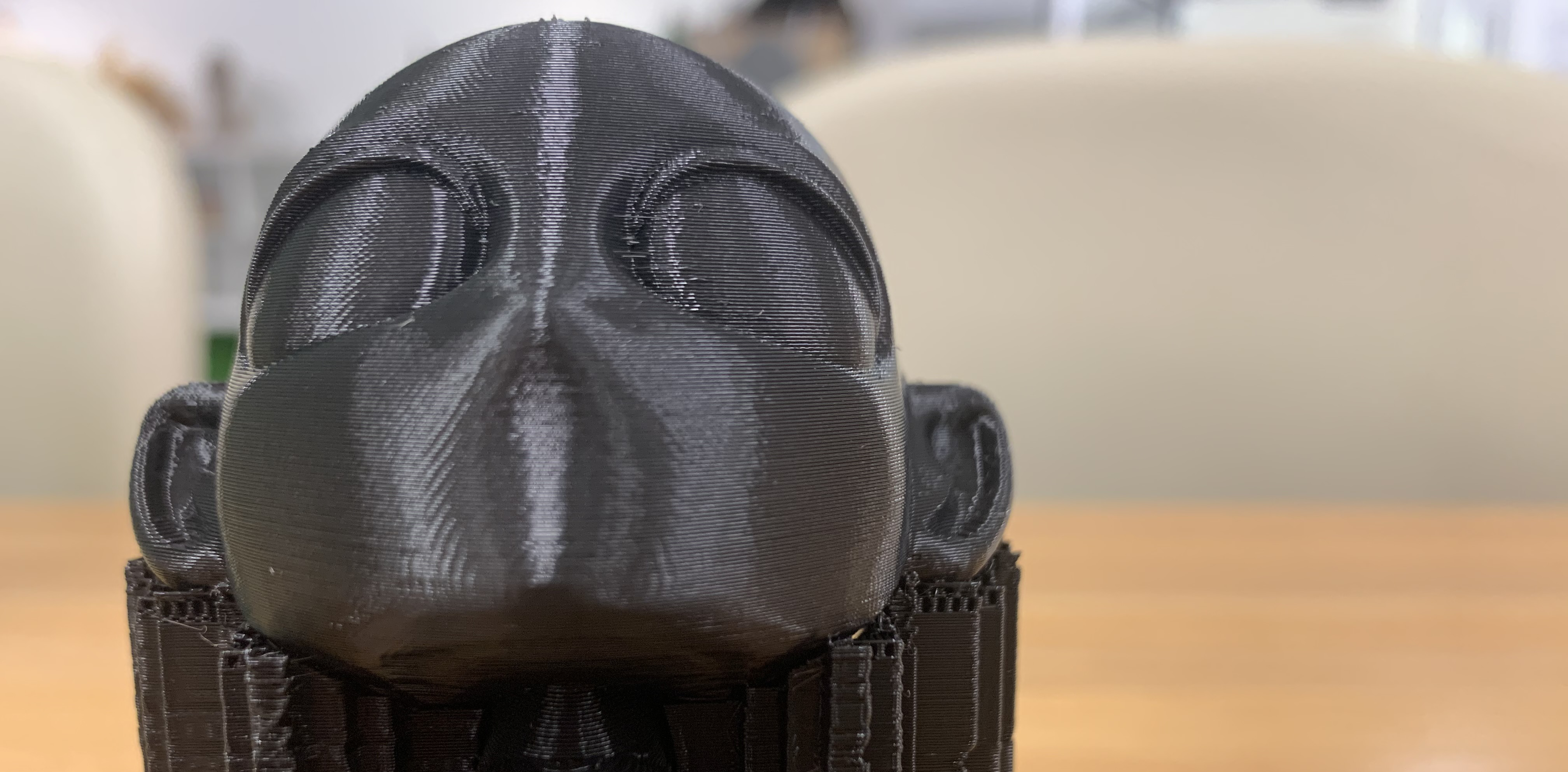 What would you make of this? Close up crop of a 3D printed figuine
