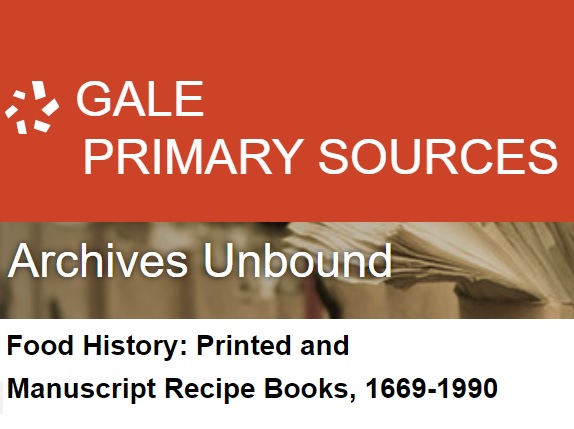 Good History Printed and Manuscript Recipe Books