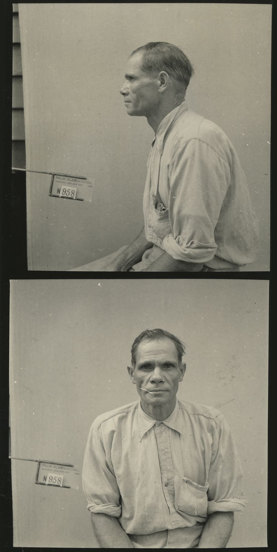 George Sibley, Palm Island, 25 October 1938, Tindale Genealogical Collection