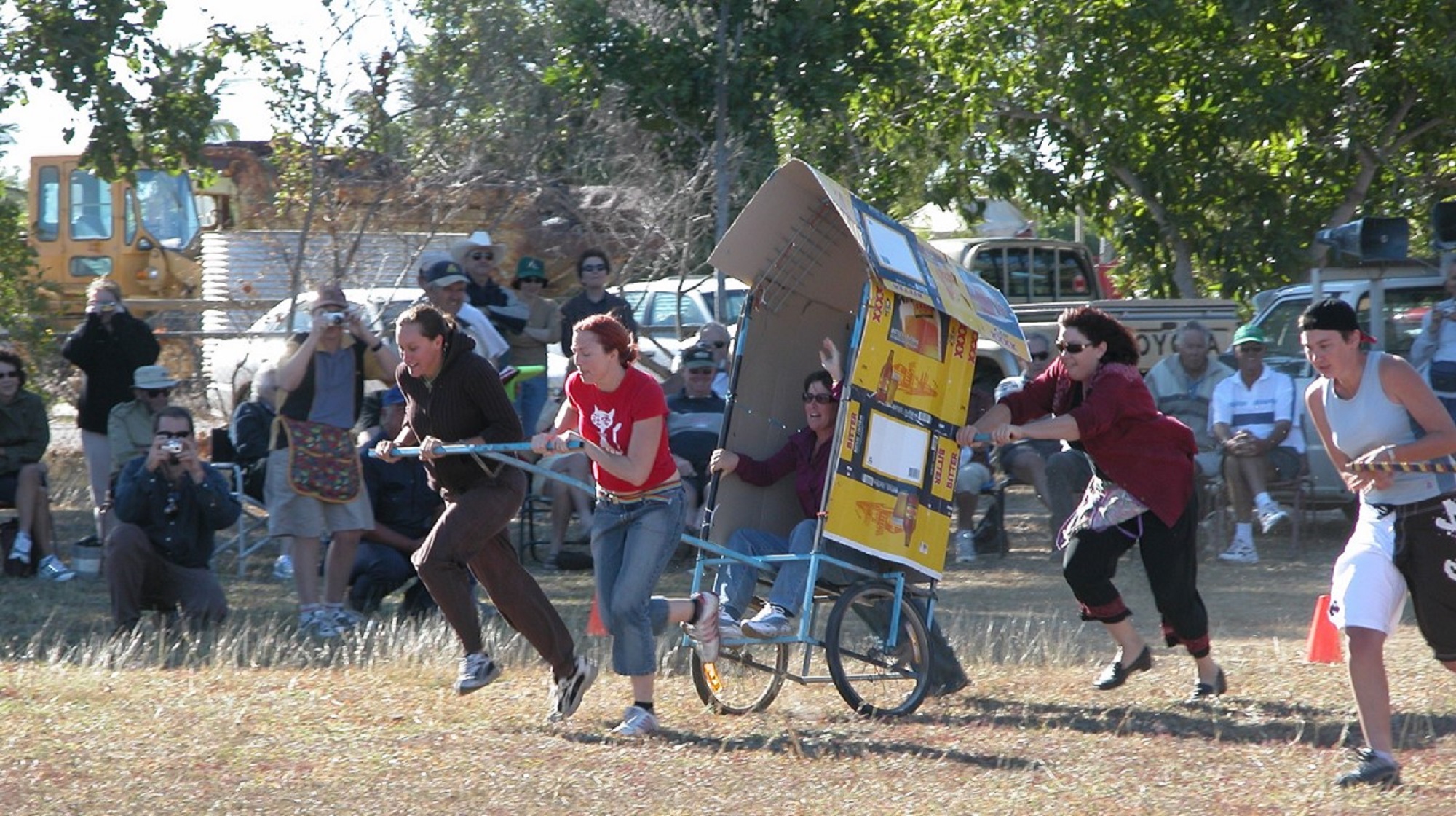 Go Kart races held at Gumlu as part of the Capsicum Festival 2004