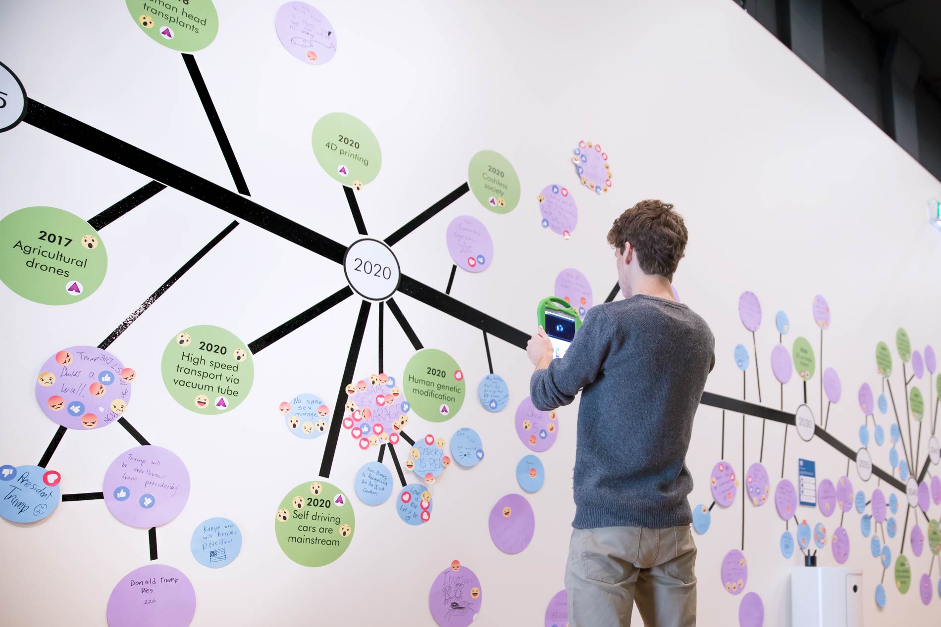 In the Digital Future exhibition. Photo by Josef Ruckli. In the Digital Future exhibition Photo by Josef Ruckli