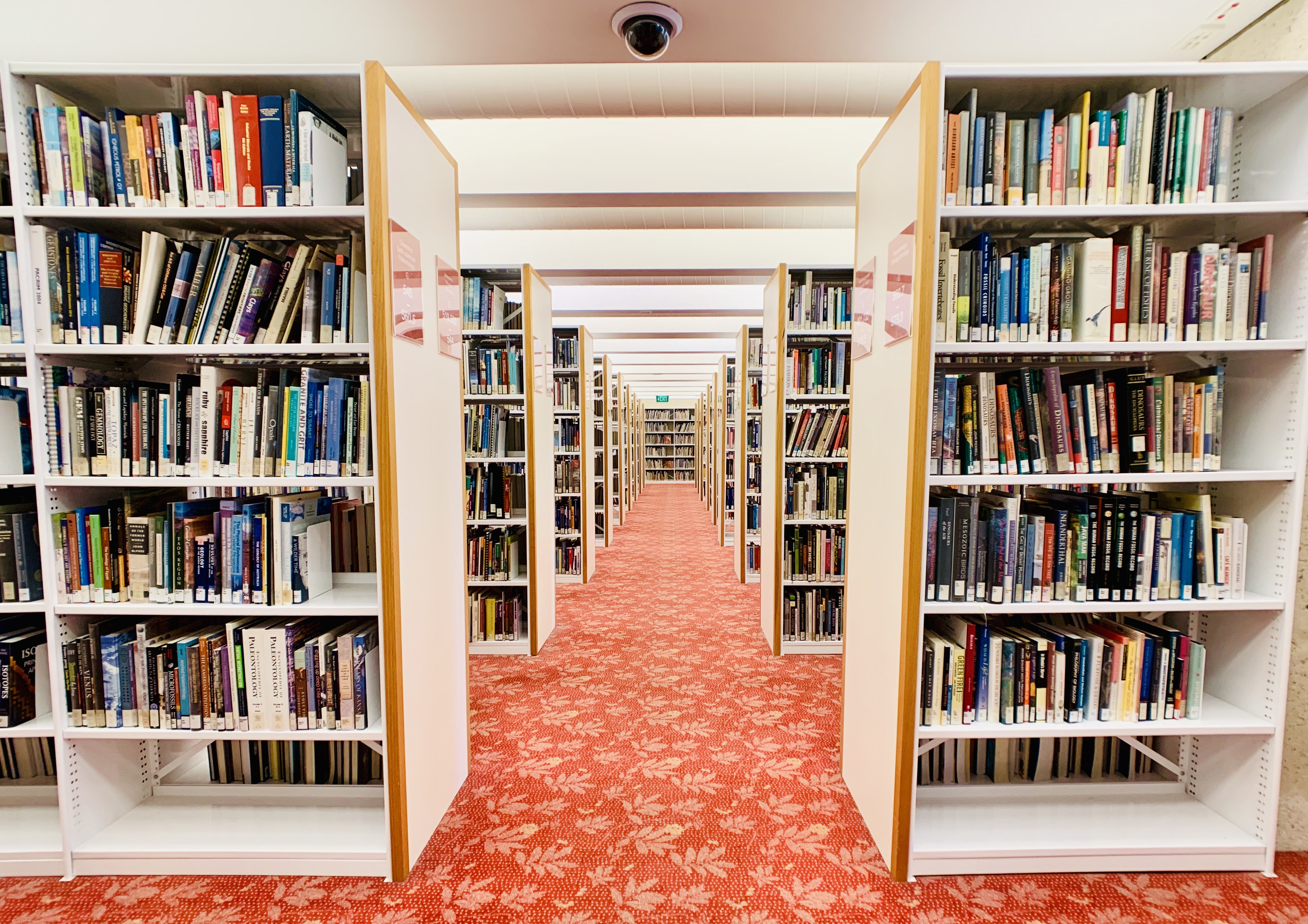State Library of Queensland shelves