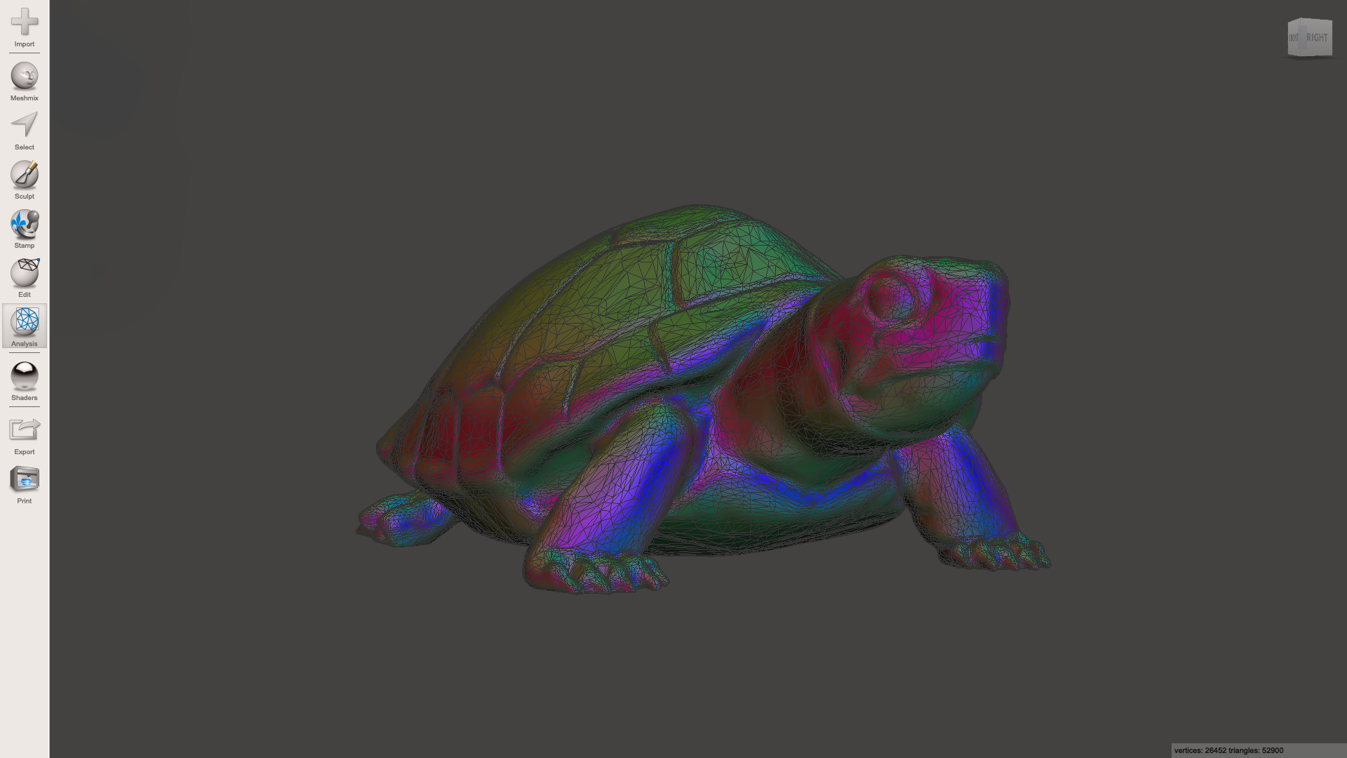 Meshmixer Turtle Meshmixer Turtle