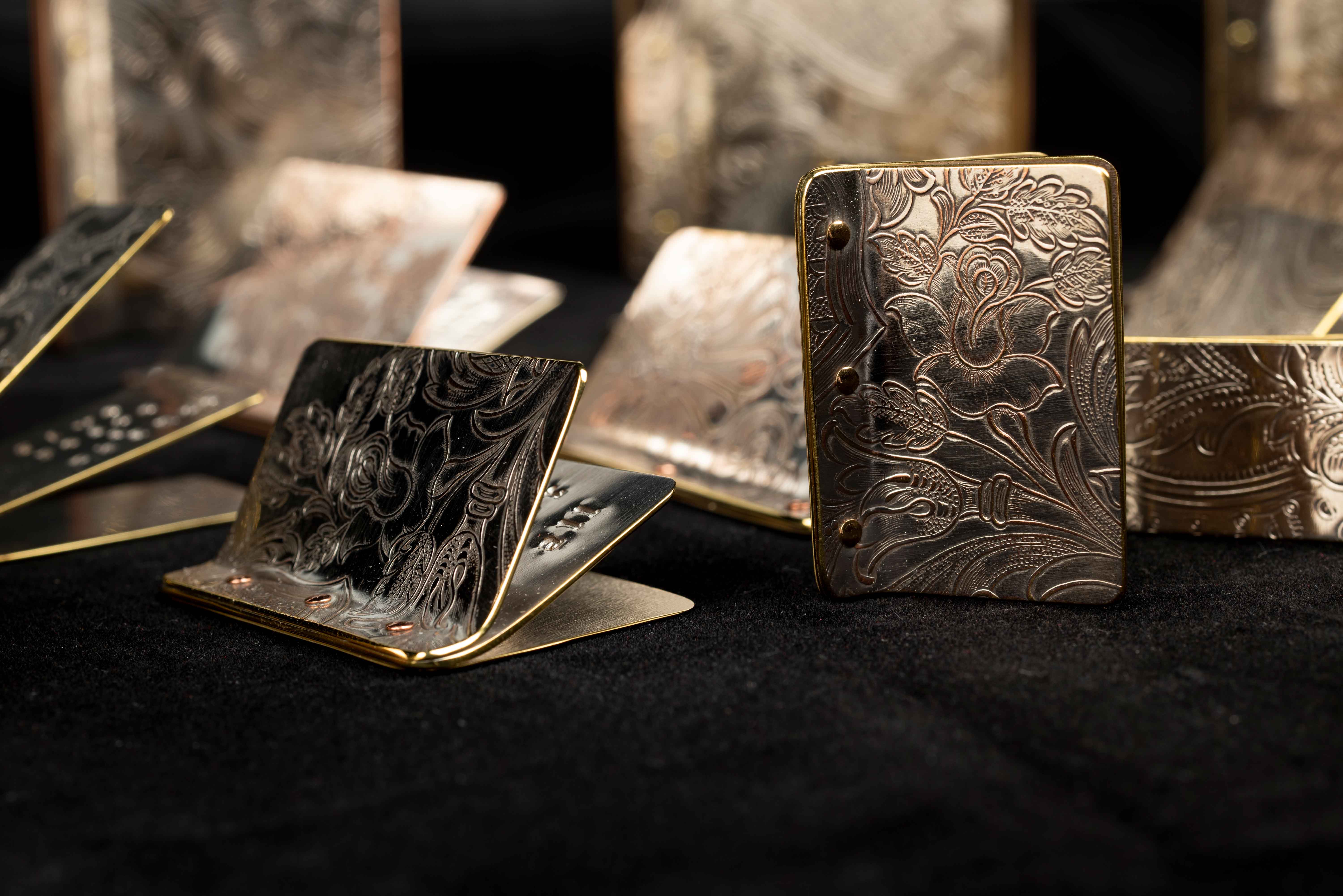 Precious Library of Peace, 2014. Barry Smith Collection of artists books made from tin