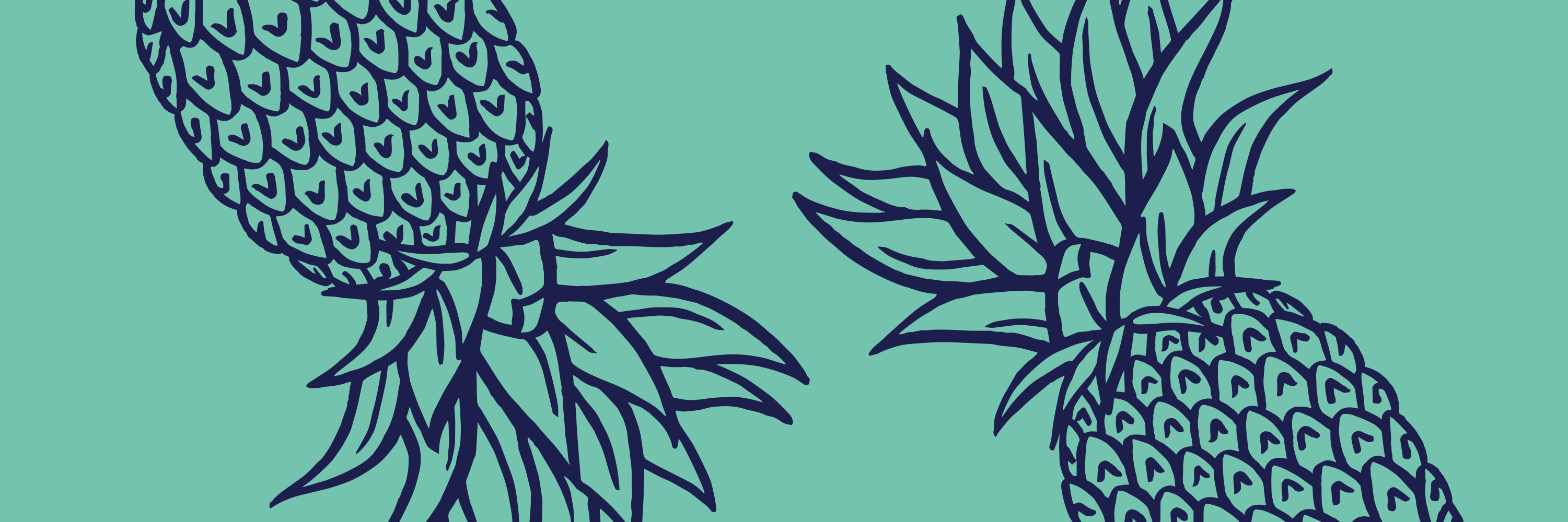 Queensland Literary Awards 2020 pineapple logo