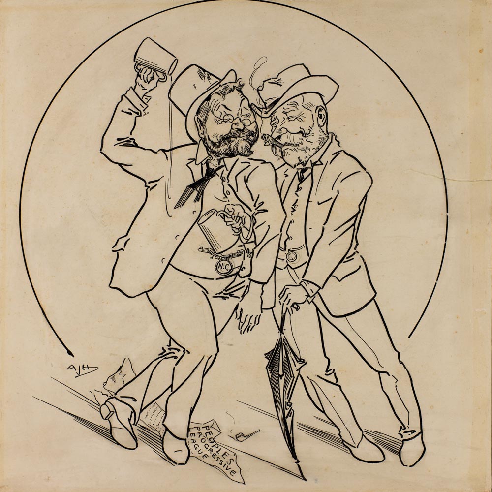 United we stand, divided we fall, 1909. A.J. Hingston