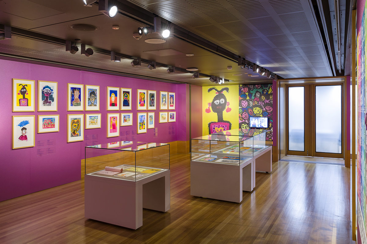 Big Voices exhibition Big Voices exhibition in Philip Bacon Heritage Gallery 2020 photo by Josef Ruckli