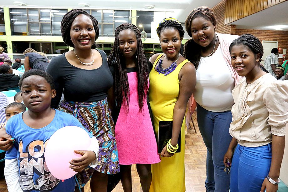 Daniel Chiketa, Nyasha Miambo, Grace Chiketa, Trish Masniri and others at the celebration