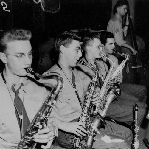 U.S. Army Band saxophonists
