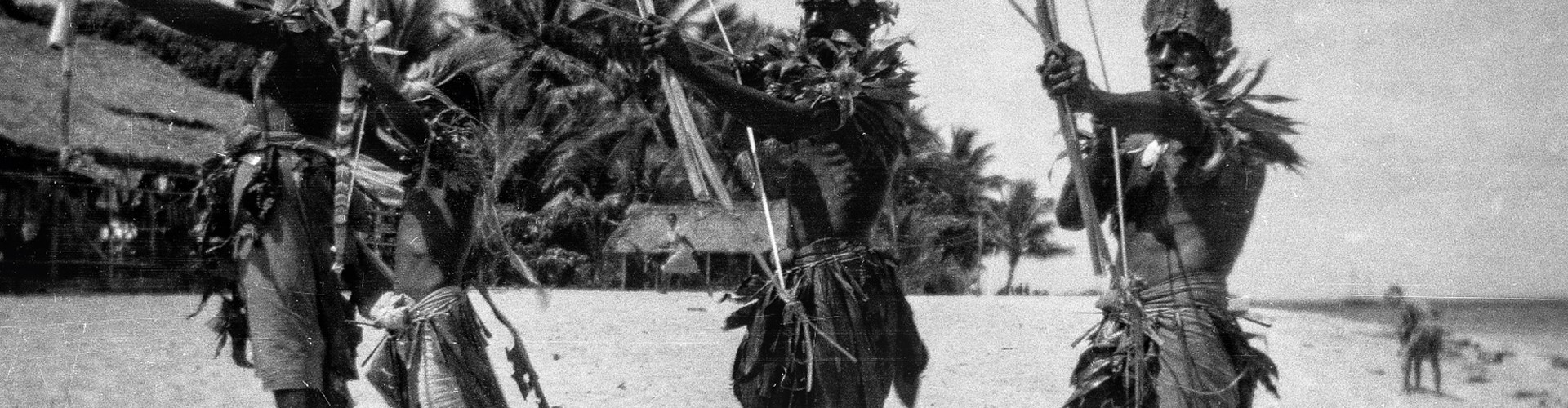 Murray Islanders in national dress