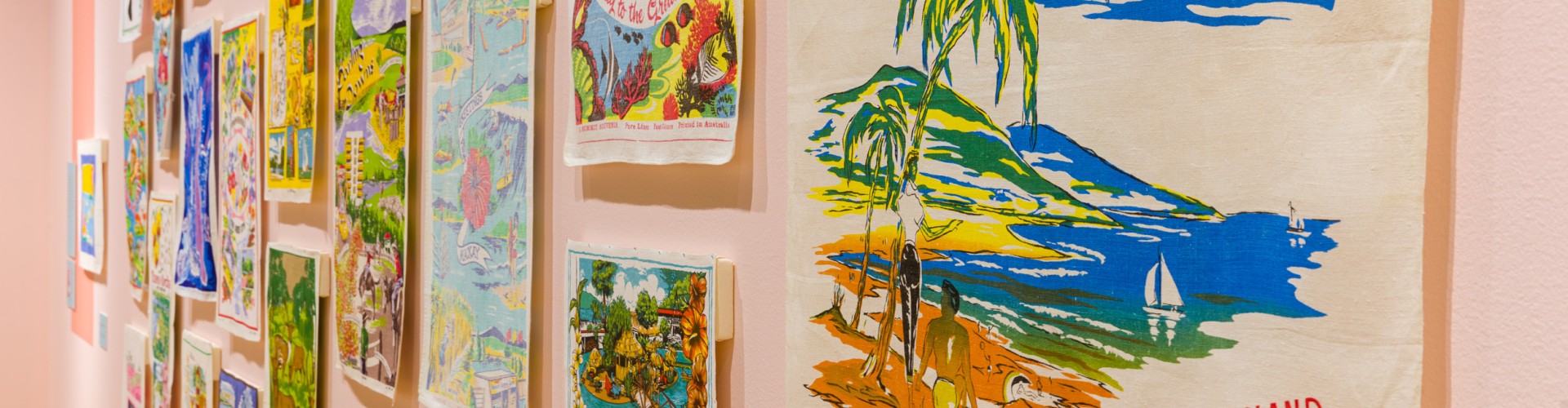 Tea towels from the Glenn R Cooke collection
