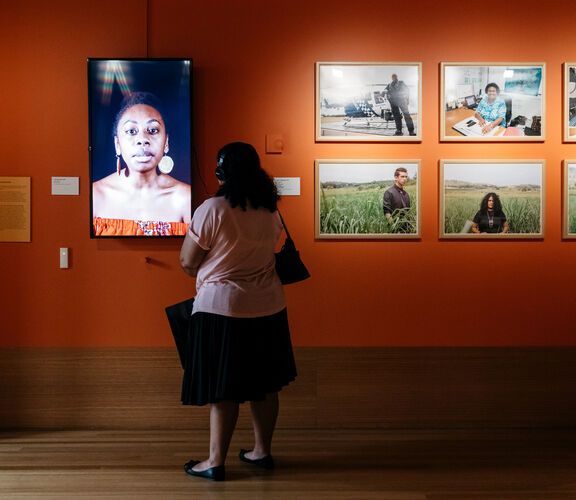 Plantation Voices exhibition, Philip Bacon Heritage Gallery, State Library of Queensland.