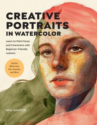 Illustrated book cover of a portait of a young woman.