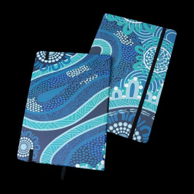 Notebook, Healing Journey Blue