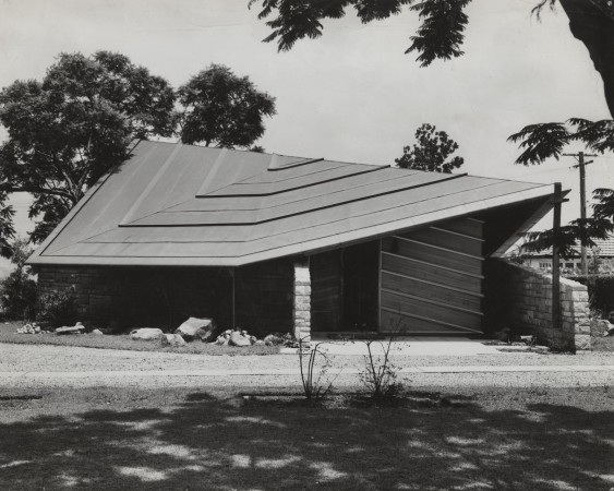 Archbishop's Chapel [architects Conrad Gargett] at Hamilton, 1965.