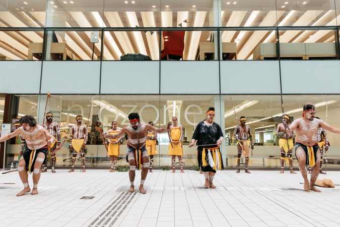 Bwgcolman and Nunukul Yuggera Dancers 