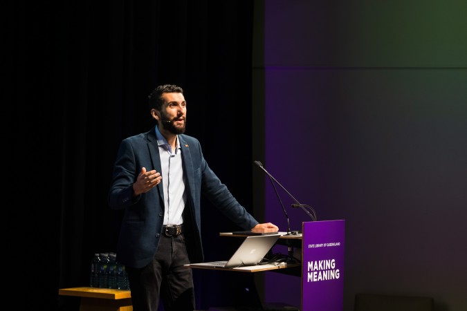 Robert McLellan, keynote speaker at Making Meaning 2024