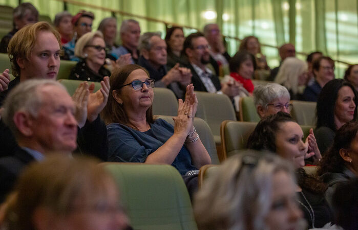  Audience seated in Auditorium 1 at the 2021 Queensland Memory Awards.