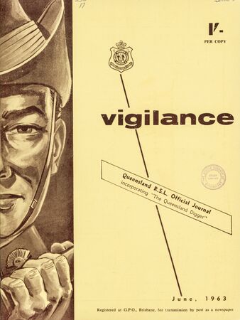 Front cover of Vigilance magazine, June 1963