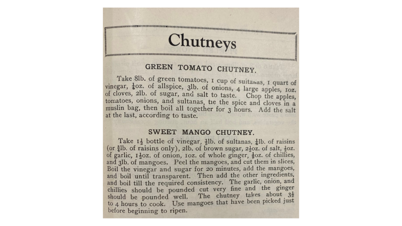 Chutney recipes from Queensland fruit and how to use it