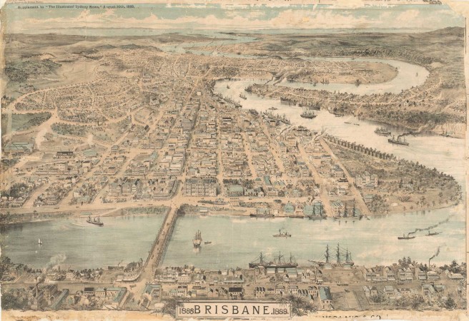 Brisbane 1888 / W. A Clarson (William Alfred) ; Sydney : Illustrated Sydney News