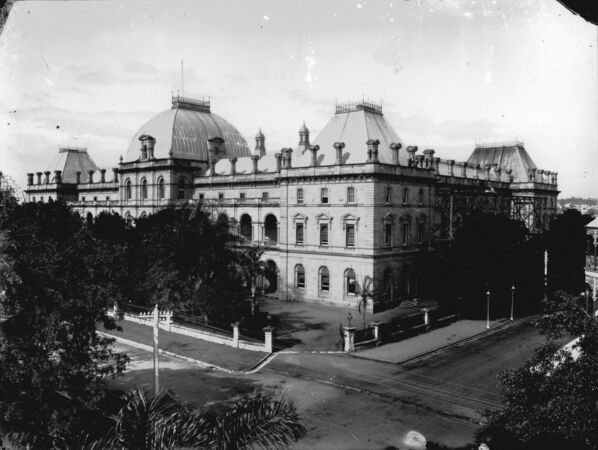 Parliament House, Brisbane, ca. 1891.