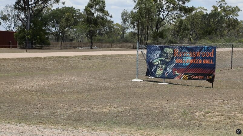 Banner at Mingela, en route to Ravenswood. 