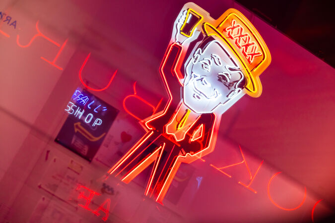 Replica Mr XXXX neon sign