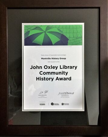 2021 John Oxley Library Community History Award