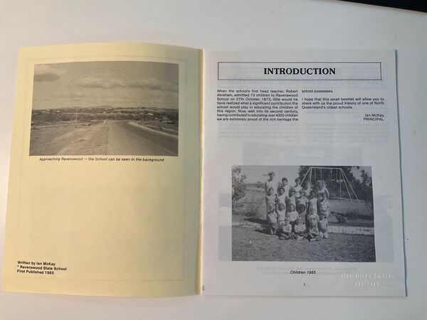 “Ravenswood State School Learning for Life” written by Ian Mackay.