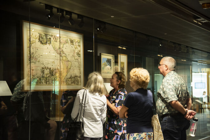 Curator's Tours of State Library's level 4 exhibition spaces.