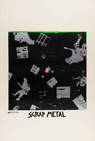 Scrap Metal music poster ca1980