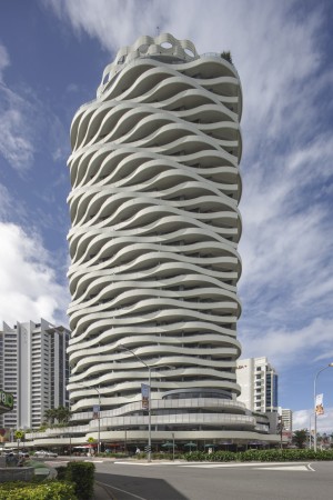 Photograph by John Gollings of Wave Resort at Broadbeach, 2012.