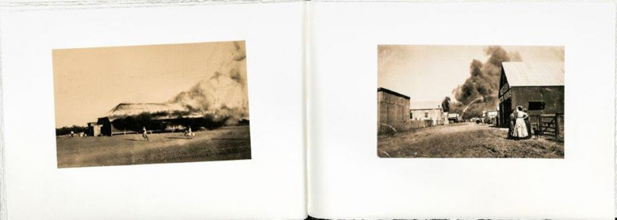 collateral atmospherics artist book - fire