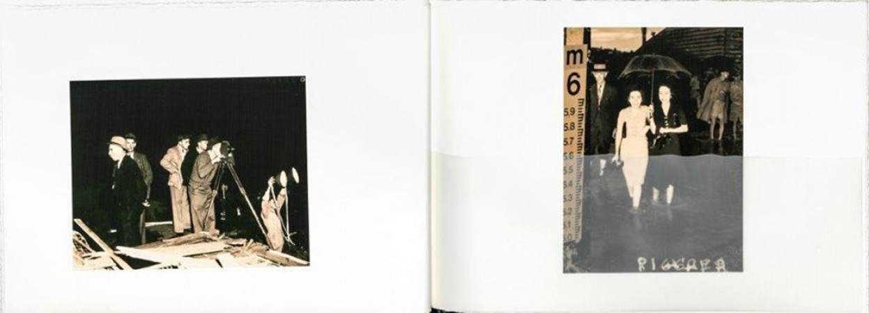 collateral atmospherics artist book - photos and rain